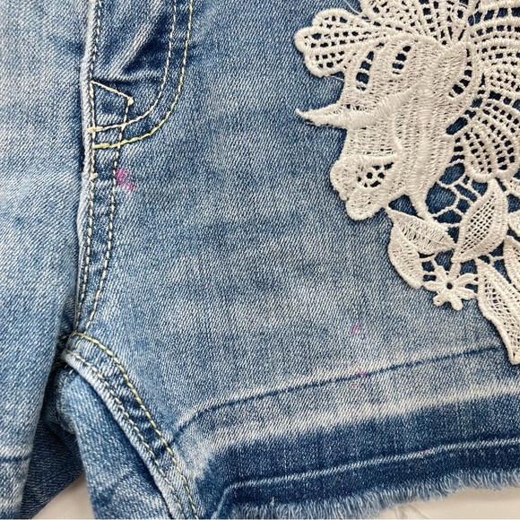 Vigoss Girl’s Denim Blue Shorts Size 8 - Picture 2 of 6